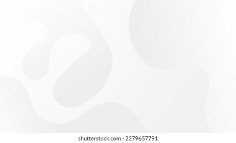 ABSTRACT GEOMETRIC BACKGROUND WHITE AND GREY GRADIENT COLOR DESIGN VECTOR TEMPLATE GOOD FOR MODERN WEBSITE, WALLPAPER, COVER DESIGN 