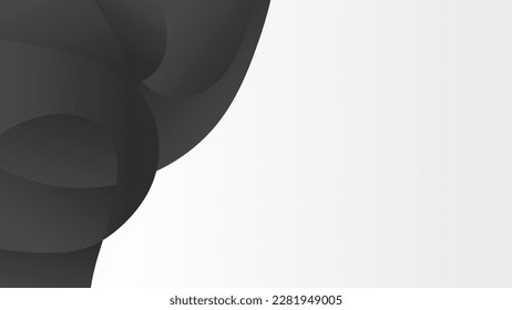 ABSTRACT GEOMETRIC BACKGROUND WHITE AND GREY GRADIENT COLOR DESIGN VECTOR TEMPLATE GOOD FOR MODERN WEBSITE, WALLPAPER, COVER DESIGN 
