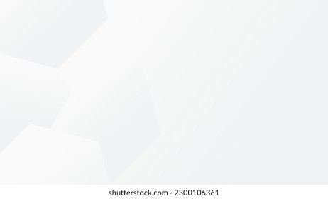 PLANTILLA DE VECTOR DE DISEÑO DE COLOR GRADIENTE ABSTRACTO GEOMÉTRICO DE FONDO BLANCO Y GRIS BUENO PARA SITIOS WEB MODERNOS, PAPEL DE PARED, DISEÑO DE CUBIERTA 