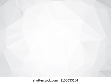 Abstract geometric background with white shapes