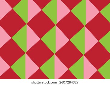 abstract geometric background, yellow green abstract geometric triangle pattern background