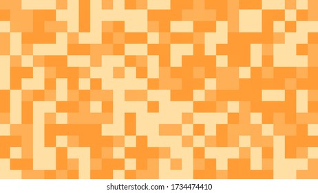Abstrakter geometrischer Hintergrund mit gelben und orangefarbenen Polygonen.