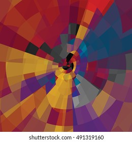 Abstract geometric background for your design. Vector illustration.