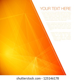 Abstract Geometric Background for Your Text | EPS10 Illustration