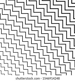 Abstract geometric background, zigzags. Vector design.
