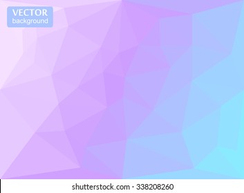 Abstract geometric background.Polygonal background.Vector template.