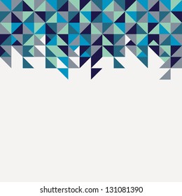 Abstract, geometric backgrounds.