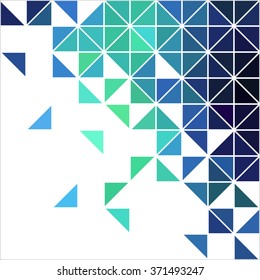 Abstract, geometric backgrounds.
