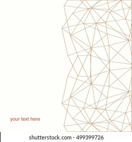 Abstract, geometric backgrounds.