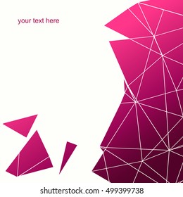 Abstract, geometric backgrounds.