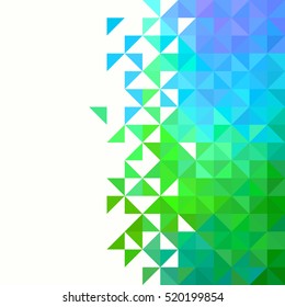 Abstract, geometric backgrounds.