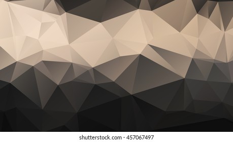 Abstract Geometric backgrounds dark color. Polygonal vector design.