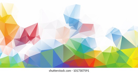 Abstract Geometric backgrounds full Color