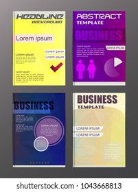 Abstract Geometric backgrounds full Color