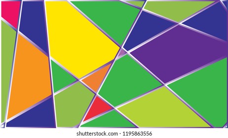 Abstract Geometric backgrounds full Color