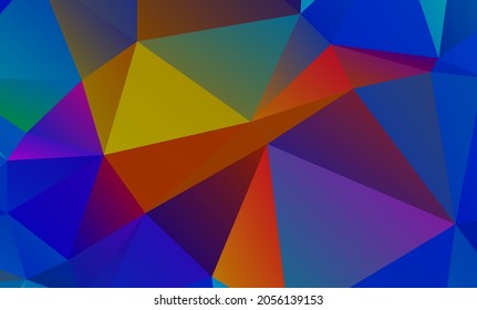Abstract Geometric backgrounds full Color