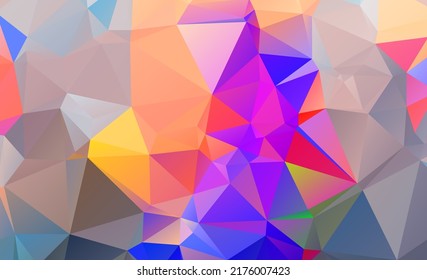 Abstrakte, geometrische Hintergründe - Vollfarbe