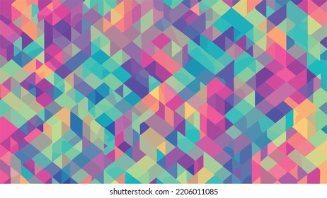 Abstract Geometric backgrounds full Color
