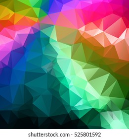 Abstract Geometric backgrounds full Color