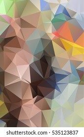 Abstract Geometric backgrounds full Color