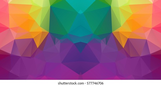Abstract Geometric backgrounds full Color equal sides