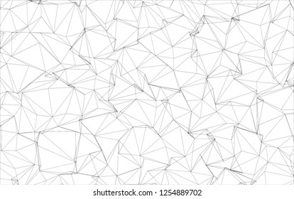 Abstract Geometric backgrounds in lines. Polygonal vector design.