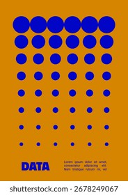 Fondos geométricos Abstractas para informes y presentaciones. Uso para ciencia, análisis, innovación digital y documentos corporativos. Diseño de Vector minimalista con líneas y círculos.