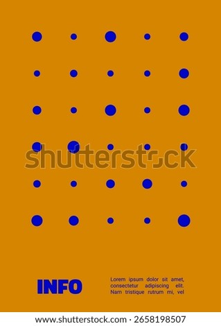 Abstract geometric backgrounds for reports and presentations. Use for science, analytics, digital innovation, and corporate documents. Minimalist vector design with lines and circles.