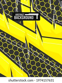 Abstract geometric backgrounds for sports and games. Abstract racing backgrounds for t-shirts, race car livery, car vinyl stickers, etc. Vector background.