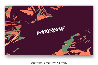 Abstract geometric backgrounds for sports and games. Abstract racing backgrounds for t-shirts, race car livery, car vinyl stickers, etc. Vector background.