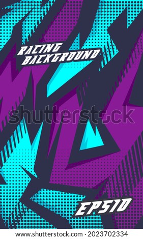 Abstract geometric backgrounds for sports and games.