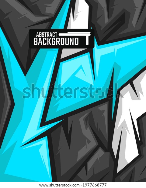 Abstract geometric backgrounds for\
sports and games. Abstract racing backgrounds for t-shirts, race\
car livery, car vinyl stickers, etc. Vector\
background.