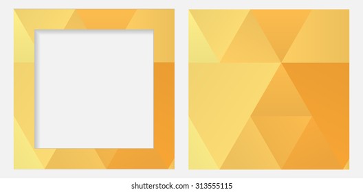 Abstract geometric backgrounds.Polygonal backgrounds.Vector illustration.