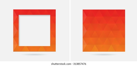 Abstract geometric backgrounds.Polygonal backgrounds.Vector illustration.