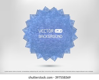 Abstract geometric background.Vector banner design.