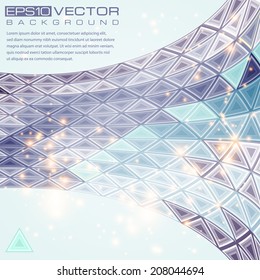  Abstract geometric background.Vector illustration.