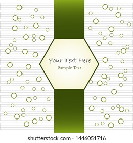 abstract geometric banner background shape