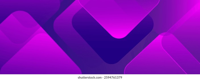 Abstract geometric banner design background. Dynamic shapes composition. Vector illustration