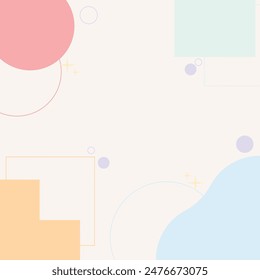 Abstract Geometric Banner Graphic Template