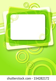 Abstract geometric banner. Vector illustration