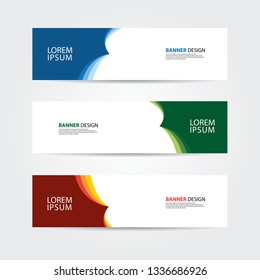 Abstract geometric banner web template. header background for website design.