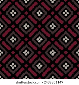 abstract geometric batik ikat pattern 134