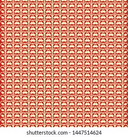 Abstract Geometric Batik pattern vector background. Trendy Ornament for fabric, wallpaper, packaging, wrapping, decorative print, and wall.