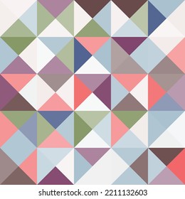 Abstraktes geometrisches Bauhaus-Muster. Vektorkreis-, Dreieck- und Vierecklinien-Farbdesign. Farbiges Bauhaus-Hintergrundmuster. 