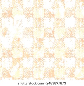 abstract geometric beige white broken  line shapes stripes seamless pattern design in vector