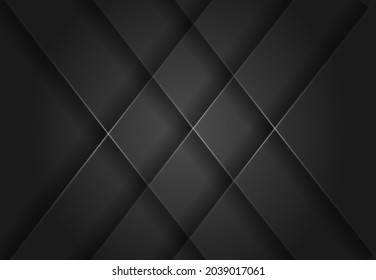 Resumen geométrico, fondo negro con líneas diagonales.