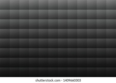 Abstract geometric black color background, vector illustration
