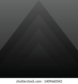 Abstract geometric black color background, vector illustration
