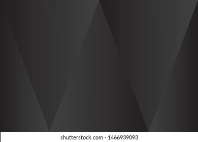 Abstract geometric black color background, vector illustration