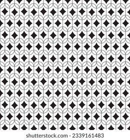 abstract geometric black creative repeat pattern illustratuion